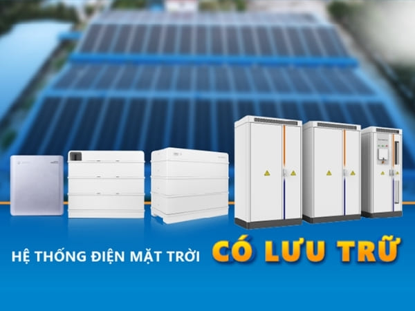 Hệ Thống Điện Năng Lượng Mặt Trời Lưu Trữ