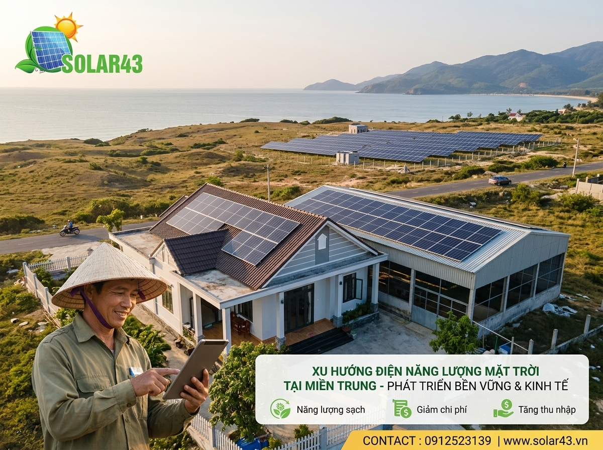 Xu Hướng Điện Năng Lượng Mặt Trời Tại Miền Trung 2026