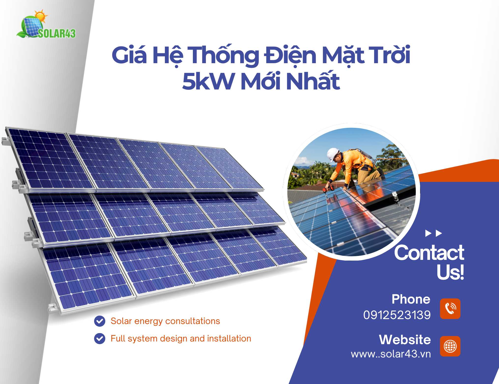  Giá Hệ Thống Điện Mặt Trời 5kW Mới Nhất
